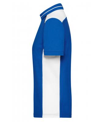 Dames Ladies' Workwear Polo - COLOR - Royal/wit 8532