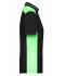 Dames Ladies' Workwear Polo - COLOR - Zwart/lime 8532
