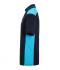Heren Men's Workwear Polo - COLOR - Navy/turquoise 8533