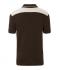 Heren Men's Workwear Polo - COLOR - Bruin/steen 8533