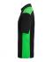 Heren Men's Workwear Polo - COLOR - Zwart/lime 8533