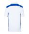 Homme Polo workwear homme - COLOR - Blanc/royal 8533