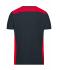 Men Men's Workwear T-Shirt - COLOR - Carbon/red 8535