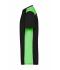 Heren Men's Workwear T-Shirt - COLOR - Zwart/lime 8535