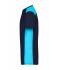 Homme T-shirt workwear homme - COLOR - Marine/turquoise 8535