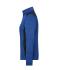 Dames Ladies' Knitted Workwear Fleece Jacket - STRONG - Royal-melange/navy 8536