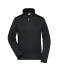 Dames Ladies' Knitted Workwear Fleece Jacket - STRONG - Zwart/zwart 8536