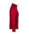 Damen Ladies' Knitted Workwear Fleece Jacket - STRONG - Red-melange/black 8536