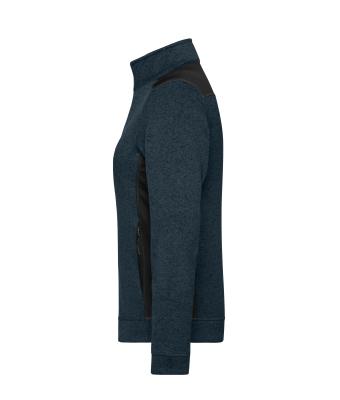 Femme Veste workwear polaire tricotée femme - STRONG - Marine/marine 8536