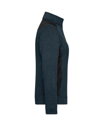 Femme Veste workwear polaire tricotée femme - STRONG - Marine/marine 8536