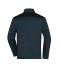 Heren Men's Knitted Workwear Fleece Jacket - STRONG - Navy/navy 8537
