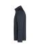 Heren Men's Knitted Workwear Fleece Jacket - STRONG - Carbon-melange/zwart 8537