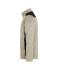 Heren Men's Knitted Workwear Fleece Jacket - STRONG - Steen-melange/zwart 8537