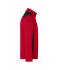 Herren Men's Knitted Workwear Fleece Jacket - STRONG - Red-melange/black 8537