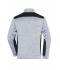 Men Men's Knitted Workwear Fleece Jacket - STRONG - White-melange/carbon 8537