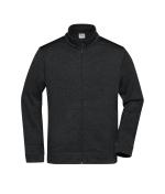 Homme Veste workwear polaire tricotée homme - STRONG - Noir/noir 8537