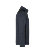 Homme Veste workwear polaire tricotée homme - STRONG - Carbone-mélange/noir 8537