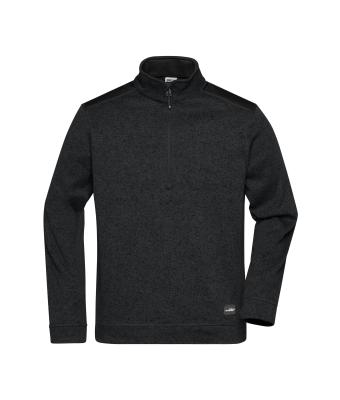 Unisex Men's Knitted Workwear Fleece Half-Zip - STRONG -  8538