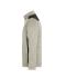 Unisex Men's Knitted Workwear Fleece Half-Zip - STRONG - Steen-melange/zwart 8538