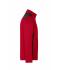 Unisex Men's Knitted Workwear Fleece Half-Zip - STRONG - Red-melange/black 8538