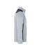 Unisex Men's Knitted Workwear Fleece Half-Zip - STRONG - Wit-melange/carbon 8538