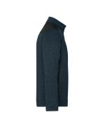Unisexe Veste workwear polaire tricoté demi-zip - STRONG - Marine/marine 8538