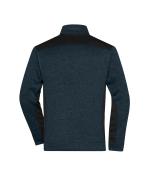 Unisexe Veste workwear polaire tricoté demi-zip - STRONG - Marine/marine 8538