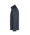 Unisexe Veste workwear polaire tricoté demi-zip - STRONG - Carbone-mélange/noir 8538