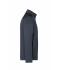 Unisexe Veste workwear polaire tricoté demi-zip - STRONG - Carbone-mélange/noir 8538
