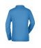 Ladies Ladies' Workwear Polo Pocket Longsleeve Aqua 8539