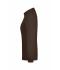 Dames Ladies' Workwear Polo Pocket Longsleeve Bruin 8539