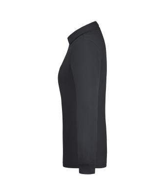 Dames Ladies' Workwear Polo Pocket Longsleeve Carbon 8539