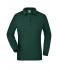 Dames Ladies' Workwear Polo Pocket Longsleeve Donkergroen 8539