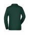 Dames Ladies' Workwear Polo Pocket Longsleeve Donkergroen 8539