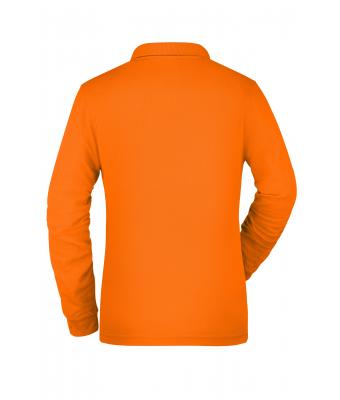 Damen Ladies' Workwear Polo Pocket Longsleeve Orange 8539