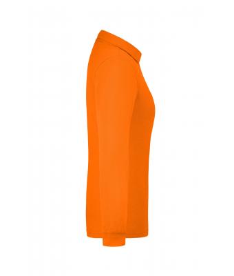 Ladies Ladies' Workwear Polo Pocket Longsleeve Orange 8539