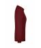 Ladies Ladies' Workwear Polo Pocket Longsleeve Wine 8539