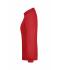 Dames Ladies' Workwear Polo Pocket Longsleeve Rood 8539