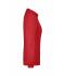 Damen Ladies' Workwear Polo Pocket Longsleeve Red 8539