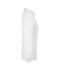 Damen Ladies' Workwear Polo Pocket Longsleeve White 8539