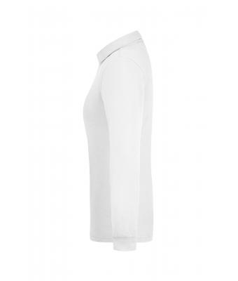 Dames Ladies' Workwear Polo Pocket Longsleeve Wit 8539