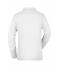 Dames Ladies' Workwear Polo Pocket Longsleeve Wit 8539