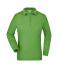 Femme Polo workwear femme manches longues et poche poitrine Vert-citron 8539
