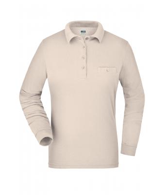 Femme Polo workwear femme manches longues et poche poitrine Pierre 8539