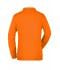 Femme Polo workwear femme manches longues et poche poitrine Orange 8539