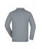 Heren Men's Workwear Polo Pocket Longsleeve Heather-grijs 8540