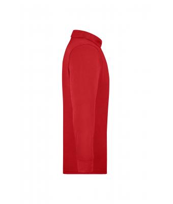 Men Men's Workwear Polo Pocket Longsleeve Red 8540
