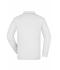 Heren Men's Workwear Polo Pocket Longsleeve Wit 8540