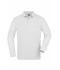 Homme Polo workwear homme manches longues et poche poitrine Blanc 8540