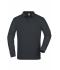 Homme Polo workwear homme manches longues et poche poitrine Carbone 8540